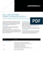 Dell EMCNetworking MX7116 N Spec Sheet