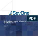 SevOne Data Insight 3.12 Report Linking URL Specification Guide