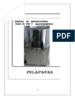 MANUAL Peladora de Papas