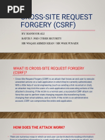 CSRF Presentation