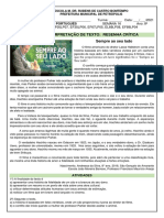 Sem 16 8 Ano Resenha Critica PDF