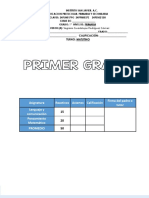 Examen 1º Primaria