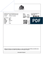 Servicio de Registro Civil E Identificación: Certificado de Inscripción R.V.M. Srcei