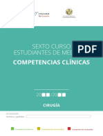 Evaluación de competencias quirúrgicas de estudiantes de medicina