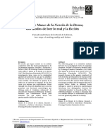 Modos de Leer Lo Real y La Ficción: Facundo y Novela de La Eterna.