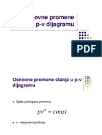 3 Osnovne Promene Stanja U P-V Dijagramu