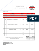 Cotizacion Miami System Junio