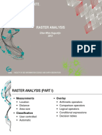 Raster Analysis Techniques for Measuring, Classifying and Overlaying Data