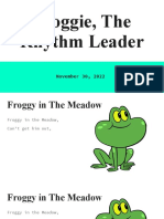 Froggie The Rhythm Leader