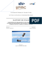 Rapport Stage CARDINAUD-Francois CMI MECA L2 2015 2016