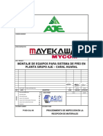 P-SIG-CAL-06 Procedimiento de Control y Recepci