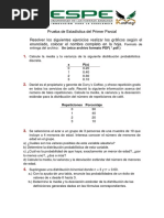 Prueba de Estadistica Administracion