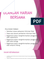 ULANGAN HARIAN BERSAMA Pelayanan Farmasi