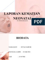 Kronologi Kejadian Kematian Bayi Ny Nahuri