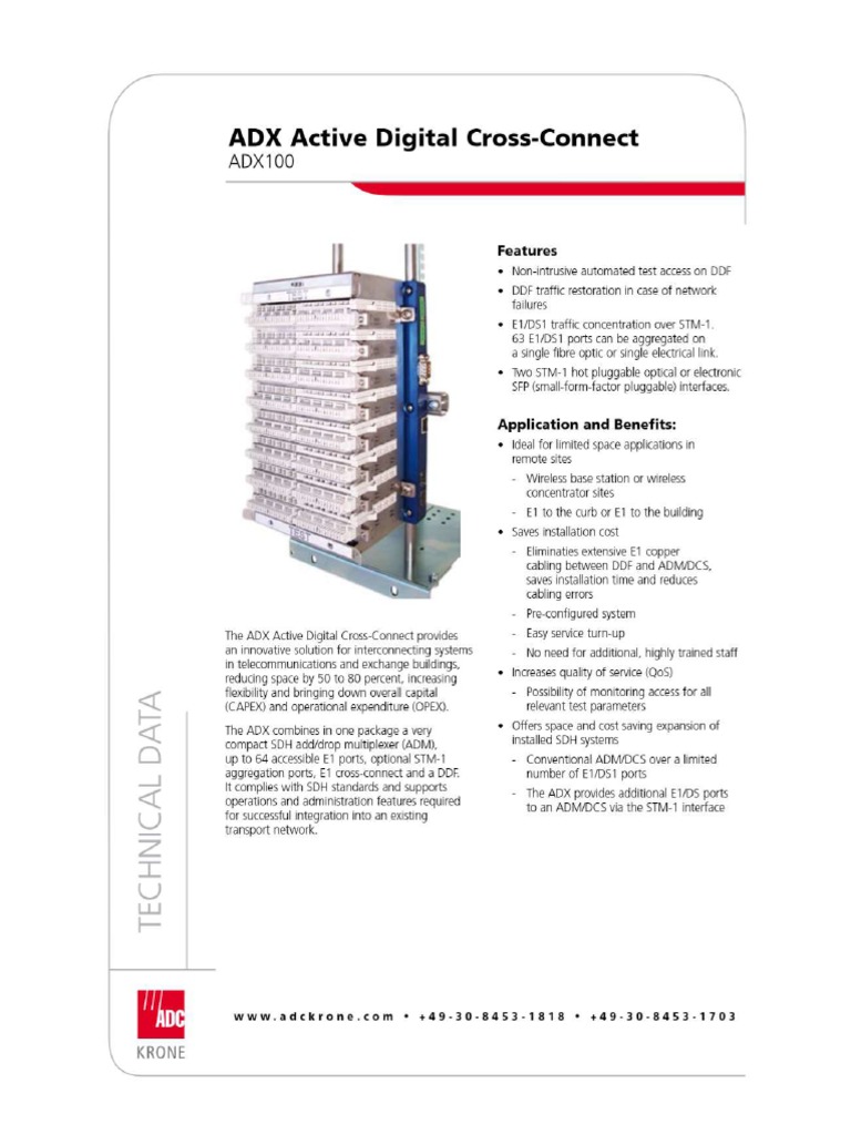 ADX100 | PDF