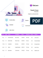 Reporte Cursos