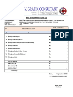 Bill of Quantity (B O Q) : Terbilang