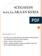 Pencegahan Kecelakaan Kerja