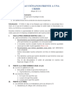 Como Reacciónanos Frente A Una Crisis