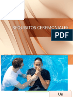 REQUISITOS CEREMONIALES