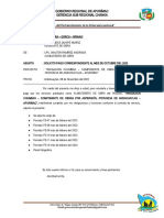 Informe N°008 Solicito Pago Correspondiente Al Mes de Octubre 2022