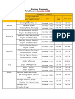 Dictated Checkpoint Schedule 11-06-2022-C