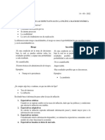 APUNTES POLÍTICA MACRO 1 Parcial