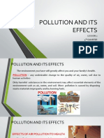 Q 4 Lesson 2 Pollution and It Effects