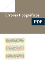 Errores Tipográficos