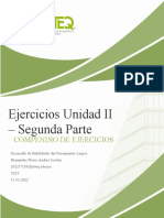Tarea 09 - B - Ejercicios Unidad II - Segunda Parte - 2022371183 - Hernández Flores Andrea Jocelyn