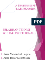 Laporan Training Di PT SGMW Sales Indonesia