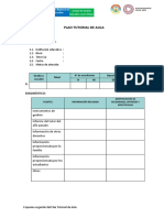 Plan Tutorial de Aula