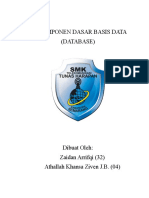 Tugas Basis Data XII A (Zaidan Arrifqi Dan Athallah)