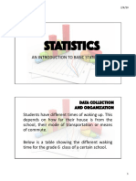 Math Statistics 1 Grade 5