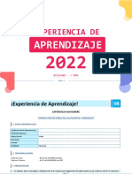 EXPERIENCIA 8 - NOVIEMBRE - 3 Años