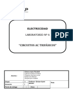 Lab06 Circuitos en AC Trifásico ELCTRICIDAD SEMANA 6