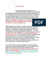 M3 Internal Analysis