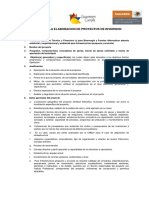 Guion para Elaboración de Proyecto