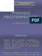 Procesos Psicoterapéuticos