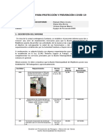 Equipamiento para La Protección y Prevención Del COVID-19