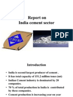 India Cement Sector