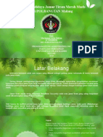 Natural Green Background PowerPoint Templates