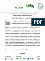 Qualidade Microbiológica de Rações de Peixes Onívoros Armazenadas em Diferentes Períodos