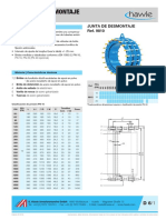 junta de desmontaje