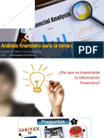 Análisis Financiero para La Toma de Decisiones: Docente: CPC Marvin Omar Aredo García Maredoga@ucvvirtual - Edu.pe