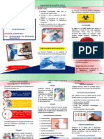 TRIPTICO INFORMATIVO Analisis Clinicos