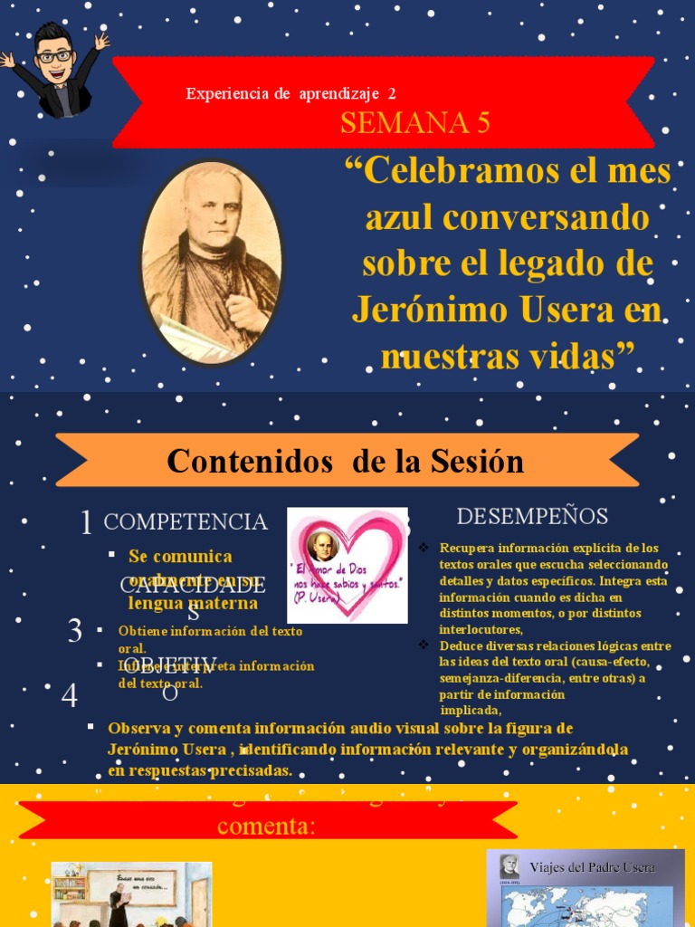 Legado de Jerónimo Usera: Reflexiones | PDF | Crecimiento personal y ...