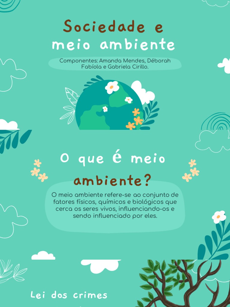 Sociologia e Meio Ambiente-1 | PDF | Desperdício | Ambiente natural