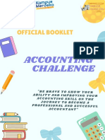 Booklet Accounting Challenge