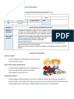 TRABAJO DE INVESTIGACIÓN Sexto Año